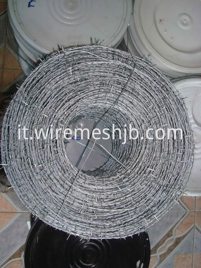 Galvanized Barbed Wire Fencing